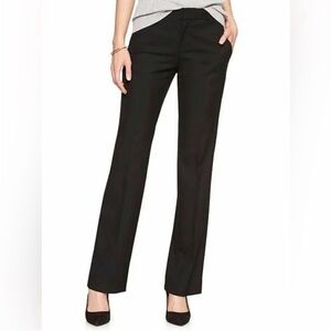BANANA REPUBLIC Black Logan Trouser Pant